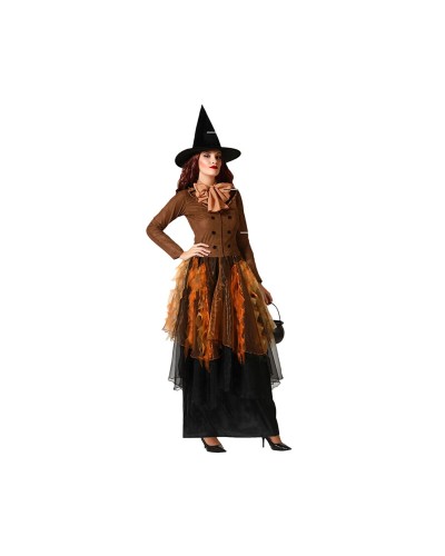 Costume Sorcière Adultes XS/S - Déguisement Halloween Magique
