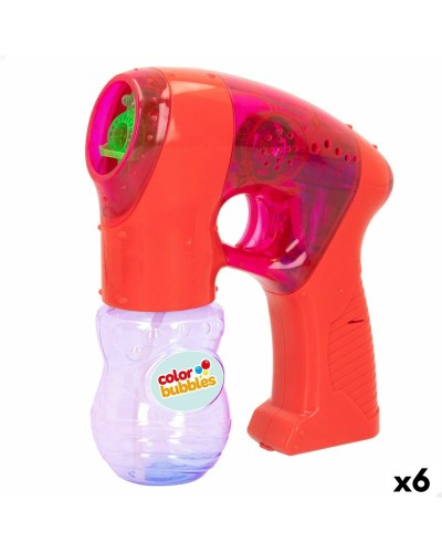 Colorbaby Pistola Bolle di Sapone - 6 Unità - 14x16,5x5,5 cm - Divertimento!
