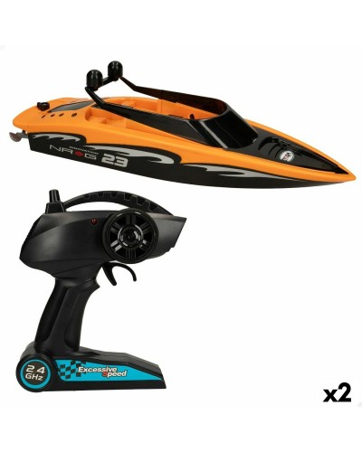 Colorbaby Ferngesteuertes Boot Doppelt - 2 Einheiten - Lustiges Sommerspiel
