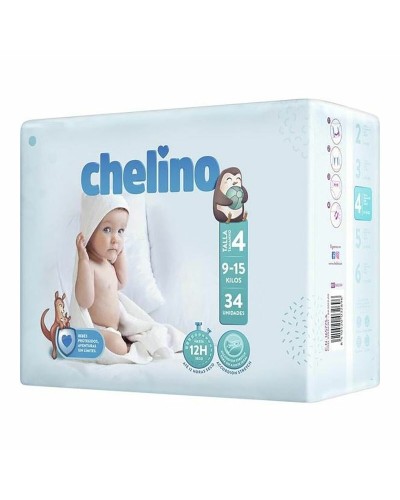 Wegwerpluiers Chelino 3602484 (6 Stuks) (34 uds)