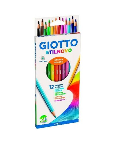 Kleurpotloden Giotto Stilnovo Multicolour 12 Onderdelen