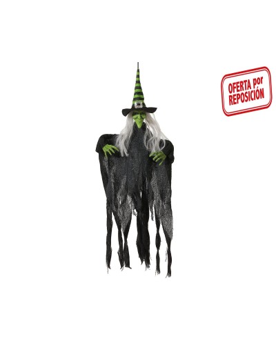Halloween Witch 60cm - Realistic Decoration for Theme Parties
