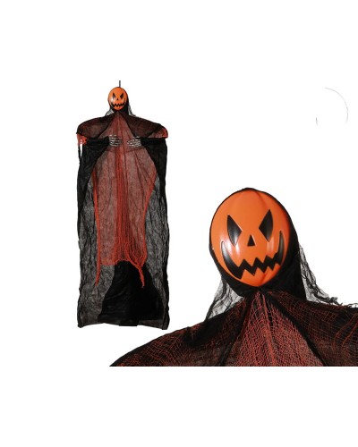 Halloween Decoration 210cm: Inflatable Luminous Pumpkin for Outdoor/Indoor Use
