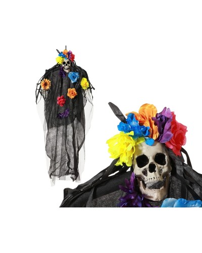 Mexican Halloween Decoration - Catrina Skeleton 100cm - Día de Muertos Party
