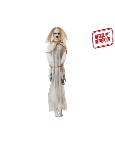 Halloween-Dekoration Geist 100cm - Gruseliges Accessoire für Haus und Party
