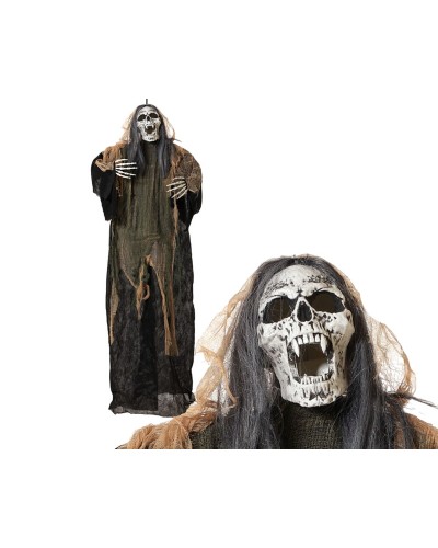 Realistisches Halloween Skelett 160cm - Haus-/Themenparty Dekoration
