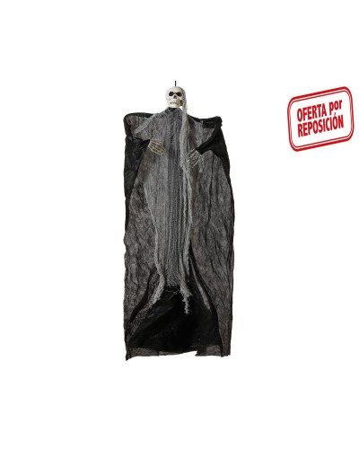 Halloween Skelett 210cm - Realistische Dekoration für Themenpartys
