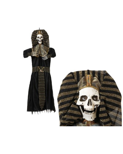 Squelette Pharaon Halloween 130cm : Décoration Horreur Réaliste
