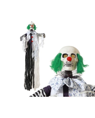 Halloween Dekoration Riesen Clown 160cm - Grusel garantiert!
