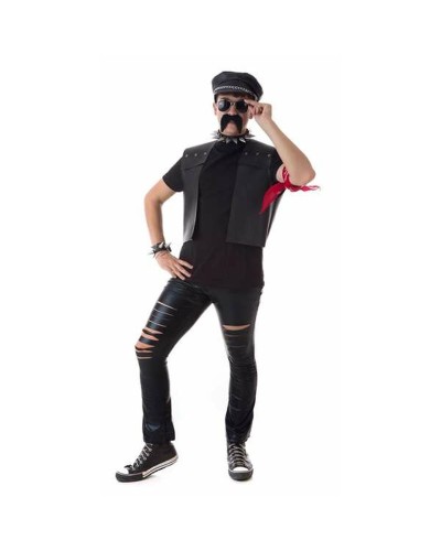 Disfraz Adulto Negro M - Disfraz Halloween Carnaval Fiesta
