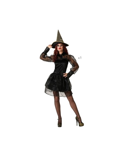 Costume Strega Adulti XXL - Travestimento Halloween Gotico
