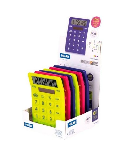 Milan Säure Taschenrechner - 8-stellige Anzeige - Tragbar 14,5cm
