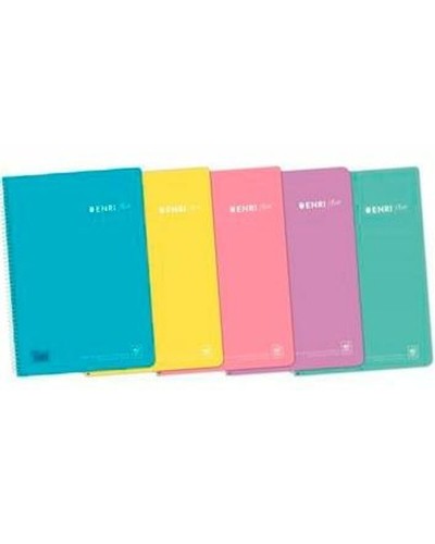 ENRI Notebook Fourth 80 Pages - Set of 5 Pieces

