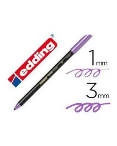 Huopakynä Edding 1200-78 Violetti (10 osaa)