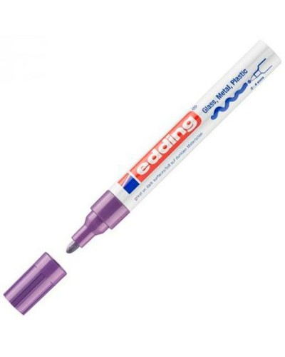 Permanent markörpenna Edding Violett 2-4 mm (10 antal)