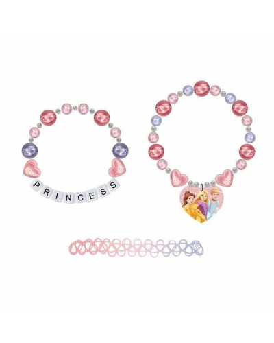 Pulsera Niña Princesas Disney - Cuentas Coloridas y Amuletos
