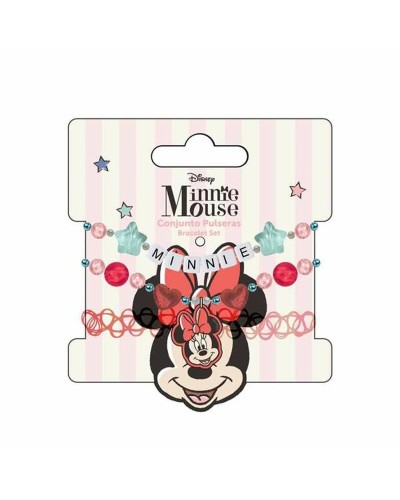 Disney Minnie Mouse Bracciale Bambina - Argento 925, Regolabile, Idea Regalo
