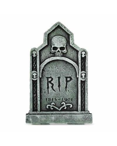 Pierre tombale décorative RIP Mon Autre Moi - 32x3x53.5cm - Halloween/Fêtes à Thème
