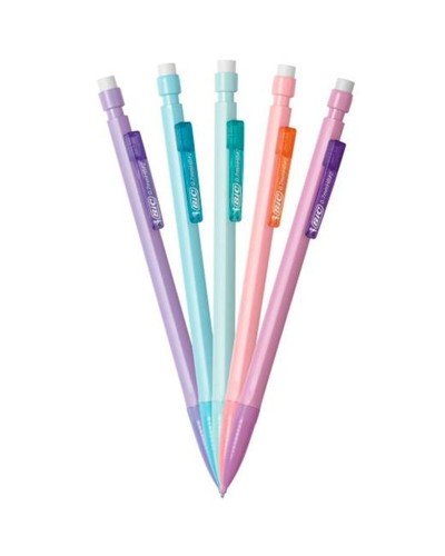 Vulpotlood Bic Multicolour 0,7 mm (12 Onderdelen)