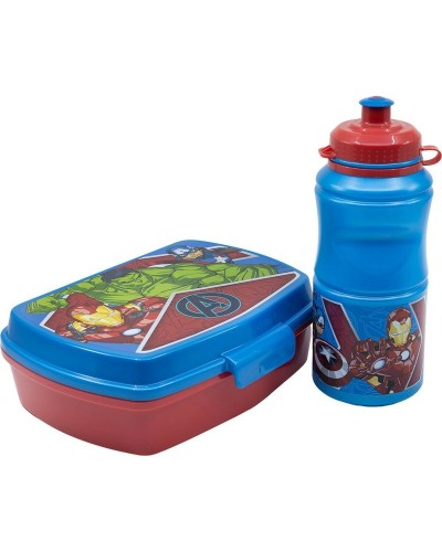 Picknickhouder met Fles The Avengers CZ11275 380 ml 17 cm Plastic