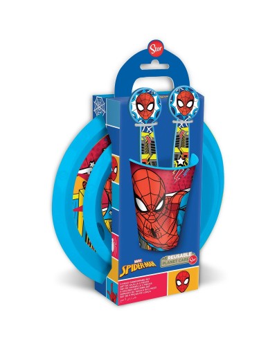 Spider-Man: Child Accessory Set CZ11313 - 5 Pieces Plastic - Toy
