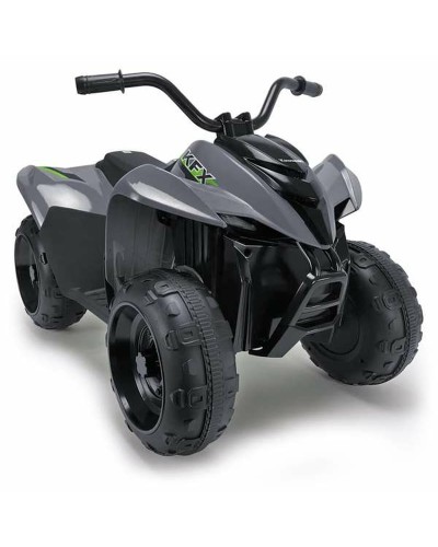 Quad Électrique Enfant Injusa Kawasaki Gris - Batterie 12V - 90cm
