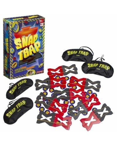 Lansay Snap Trap: Family Board Game, Reflexes & Fun
