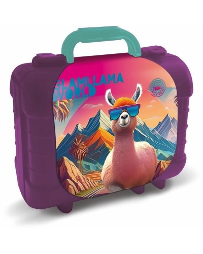 Multiprint Lama: Set Timbri Legno per Bambini - Animali Fattoria
