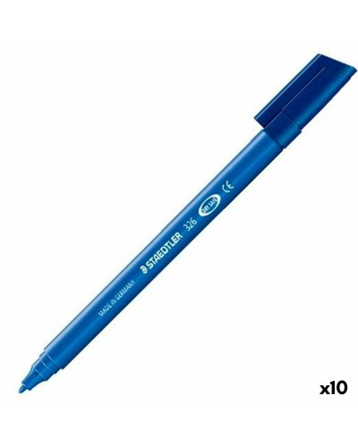 Staedtler Noris Club: Blue Markers - Pack of 10 - Colouring
