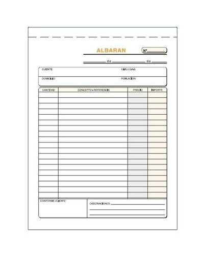 Factuurboek 15 x 21 cm (10 Stuks)