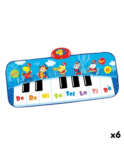 Winfun Piano Jouet Bleu Animaux - 90cm - Sons & Musique (6 pièces)
