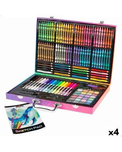 Cra-Z-Art Set Disegno 4pz - Matite, Pastelli, Pennarelli - Kit Artistico Completo
