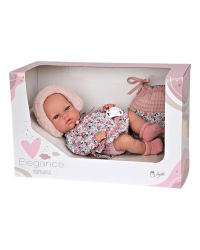 Arias Elegance: Realistic Baby Doll 30cm - Play and Collection
