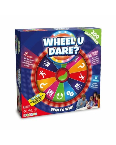 Berühmtes Wheel U Dare? - Interaktives Lernspiel für Kinder - Fähigkeiten & Spaß
