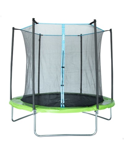 Aktives Kindertrampolin mit Sicherheitsnetz - Sicherer Spaß!
