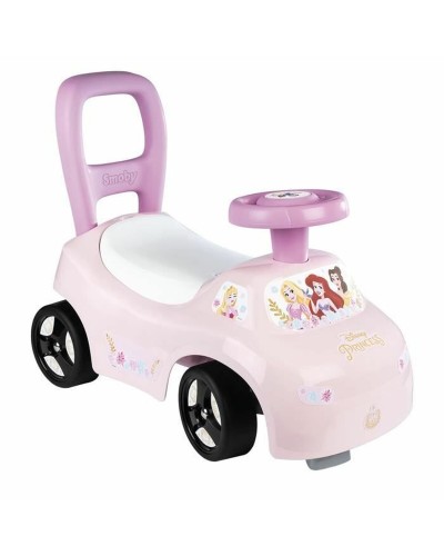 Smoby Porteur Disney Princess 2en1 - Premiers Pas et Jeu
