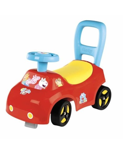 Smoby Peppa Pig Rutschauto 2 in 1: Lauflernhilfe & Schaukel!
