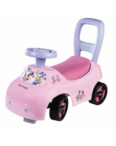 Smoby Minnie Correpasillos 2en1 Rosa - Primeros Pasos & Balancín

