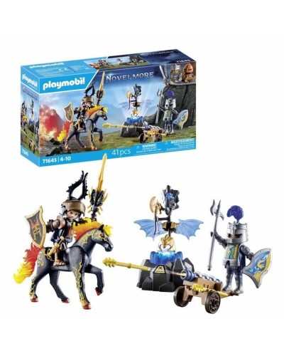 Playmobil Knights Duell 71645 - Ritterset mit Rüstung & Zubehör (41 Teile)
