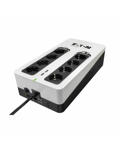 Eaton 3S850D SAI Sistema de Alimentación Ininterrumpida 850VA/510W Interactiva Blanco

