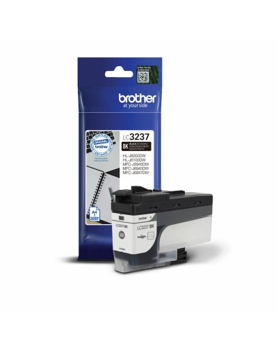 Originele inkt cartridge Brother LC3237BK Zwart