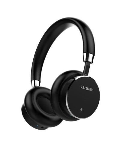 Aiwa HSTBTN800BK: Black Bluetooth Headphones - Immersive Audio, Portable
