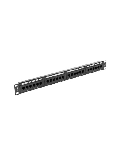 Lanberg Patchpanel 24 Port Cat.6 UTP - Gigabit Ethernet Netzwerk
