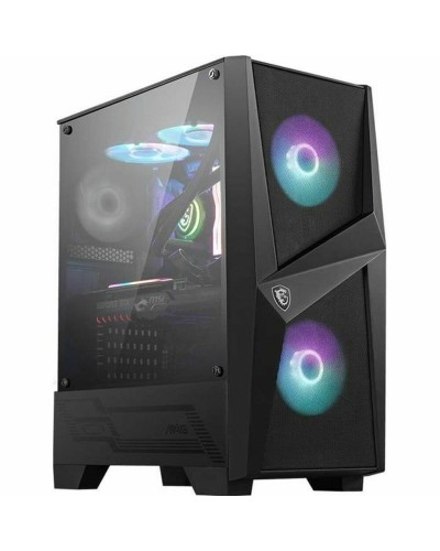 MSI Mag Forge 100M Boîtier ATX Noir - Boîtier PC Gaming Moyen-Tour
