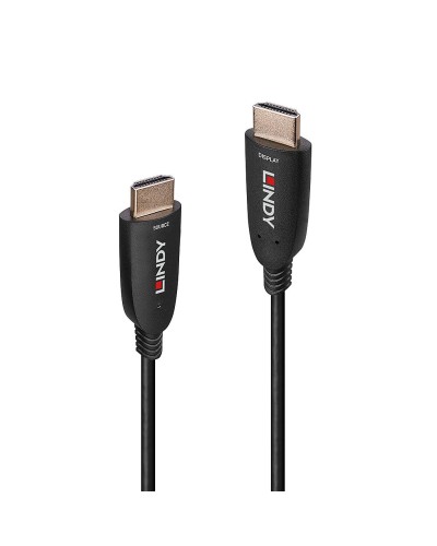 Kabel HDMI LINDY OPTIC HYBRID Svart