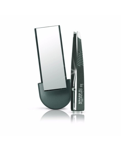 Hari Removal Tweezers with Light and Mirror Beter La Pinzette Grey