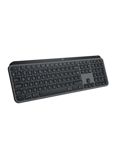 Logitech MX Keys S: Wireless Spanish Keyboard - Graphite - Ergonomic and Silent
