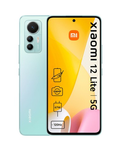 Älypuhelimet Xiaomi Xiaomi 12 Lite 6,55" Octa Core 6 GB RAM 128 GB Vihreä