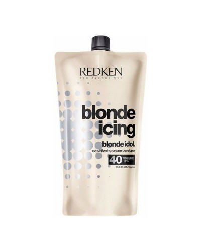 Redken Blonde Idol Acondicionador Voluminizador 12% - 1 Litro para Cabellos Rubios
