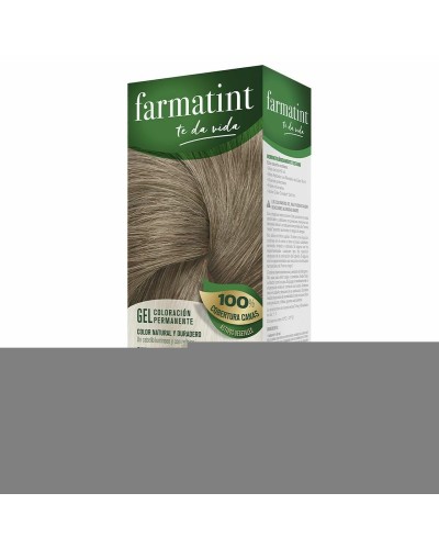FarmaTint Gel: Tinta Permanente 8C Rubio Ceniza - Colorazione Capelli
